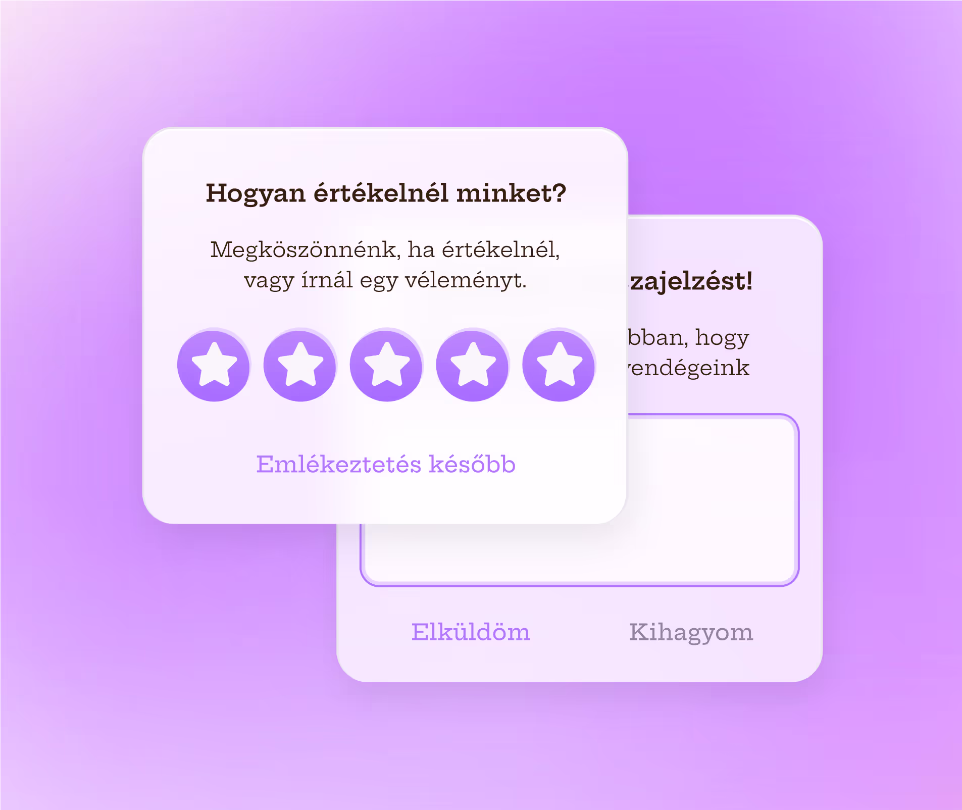 Google értékelések javítása