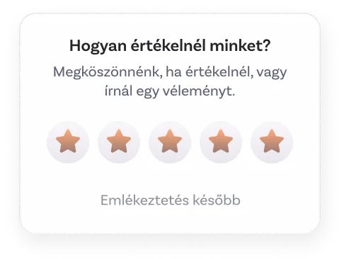 Foglalás után Google értékelés
