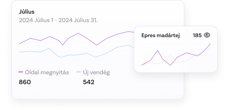 google analytics forgalom