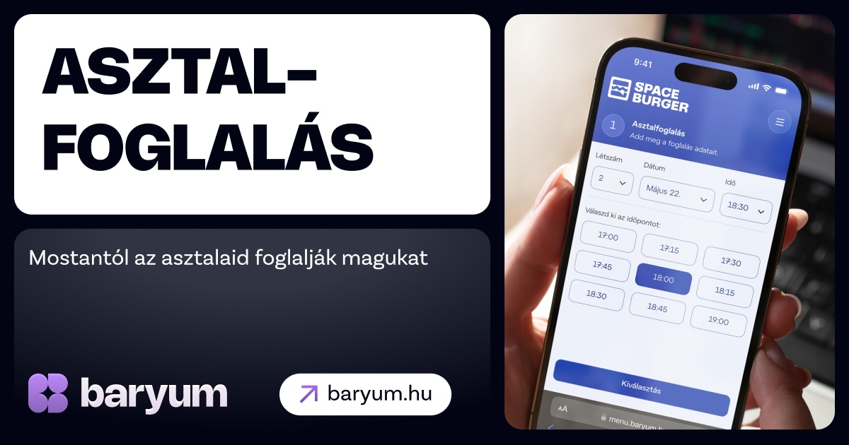 Asztalfoglalás — Baryum